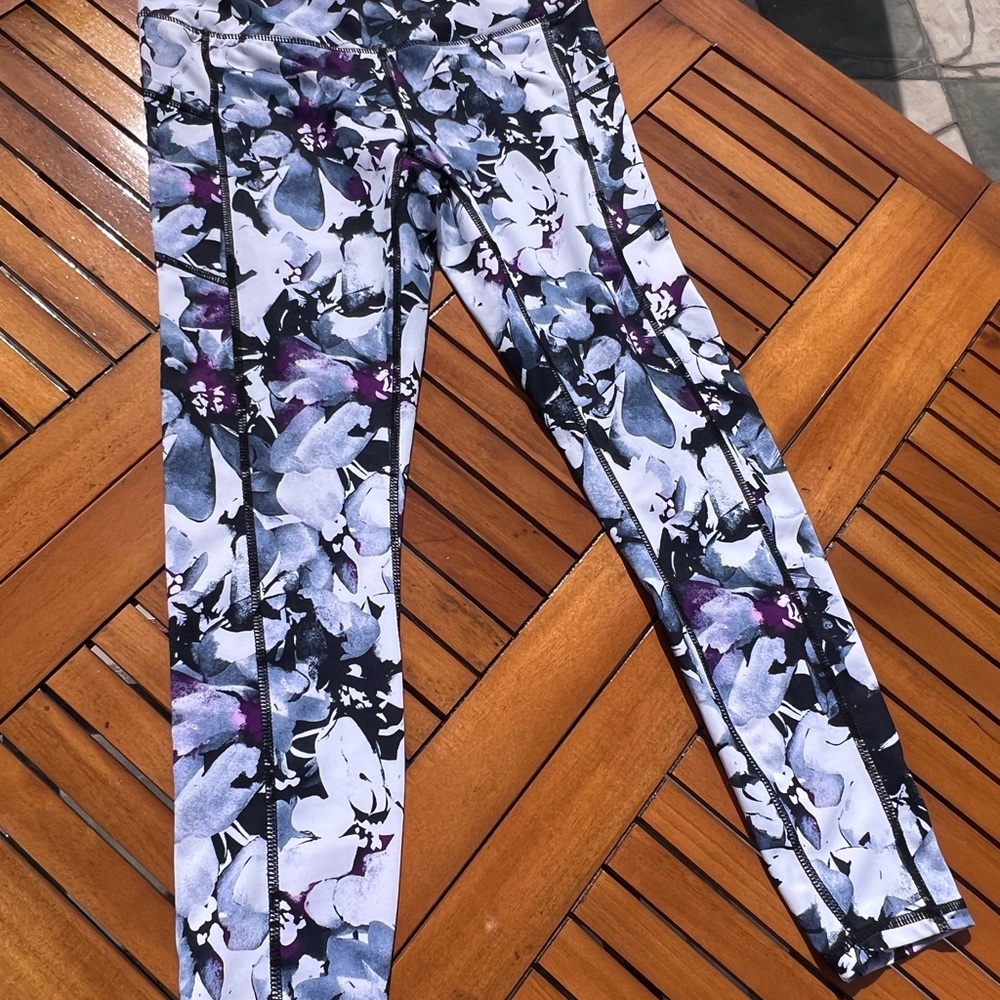 Floral Patterned Leggings